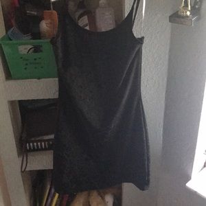 black velvet dress